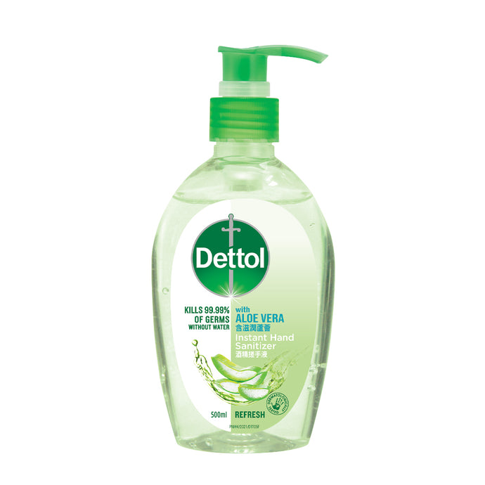 Dettol Instant Hand Sanitizer Aloe Vera 500g