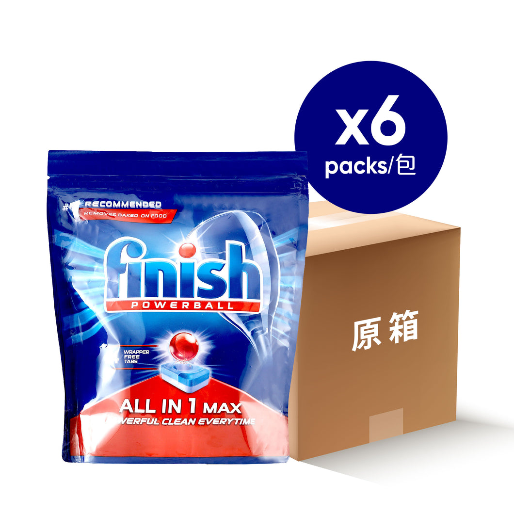 Finish All-in-one Max 24's Dishwashing Detergent x 6